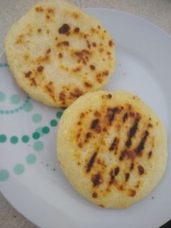 Una foto de Arepas