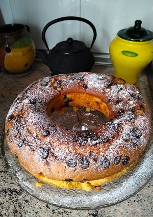 Foto principal de Bizcocho de naranja 🍊 y chocolate 🍫
