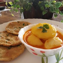 A picture of Potato curry.