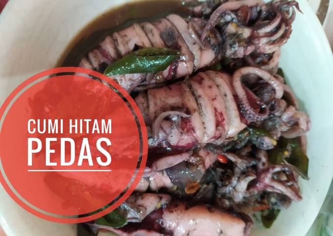 Resep Cumi Hitam Pedas Oleh Mam Masak6 Cookpad