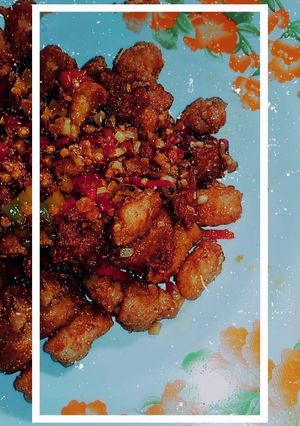 Foto resep Ayam Cabe Garam
