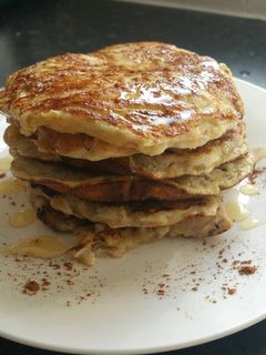 Una foto de Tortitas de plátano