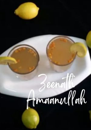 A picture of Jal Jeera/Indian Flavoured Lemonade.