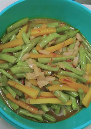 Foto resep Tumis baby buncis pedas manis