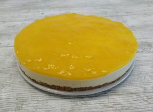 Foto principal de Pastel de queso fresco y mango