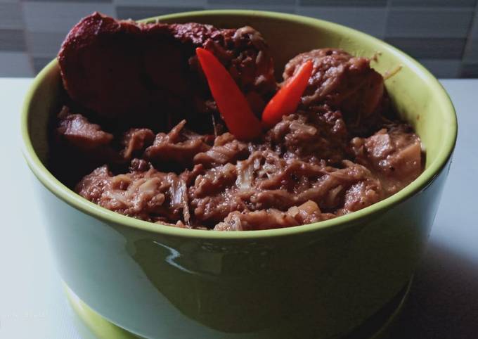 Langkah Mudah untuk Menyiapkan Gudeg nangka simple Anti Gagal