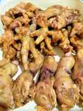 Ungkepan ceker dan kepala ayam ala anak kost