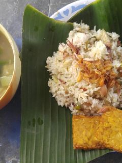 Foto resep Nasi liwet cumi + sayur asem