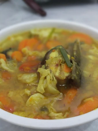 Langkah Gampang Membuat Resep Gangan asam ikan patin ala nip 🙈 yang Enak Banget Anti Ribet, Lezat Sekali