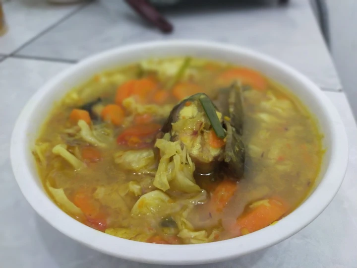 Langkah Gampang Membuat Resep Gangan asam ikan patin ala nip 🙈 yang Enak Banget Anti Ribet, Lezat Sekali