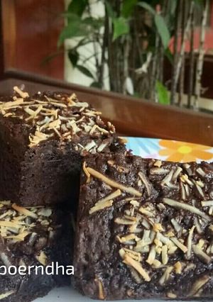 Foto resep Chocolate brownies no BP no BS