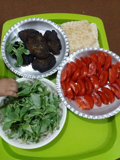 عکسی از دستور کوکو بادمجان