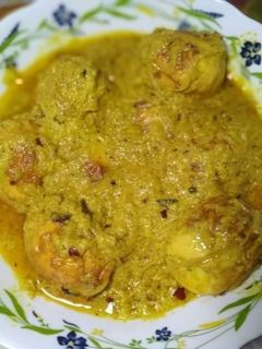 ডিম পোস্ত (dim posto recipe in bengali) রেসিপির প্রধান ছবি