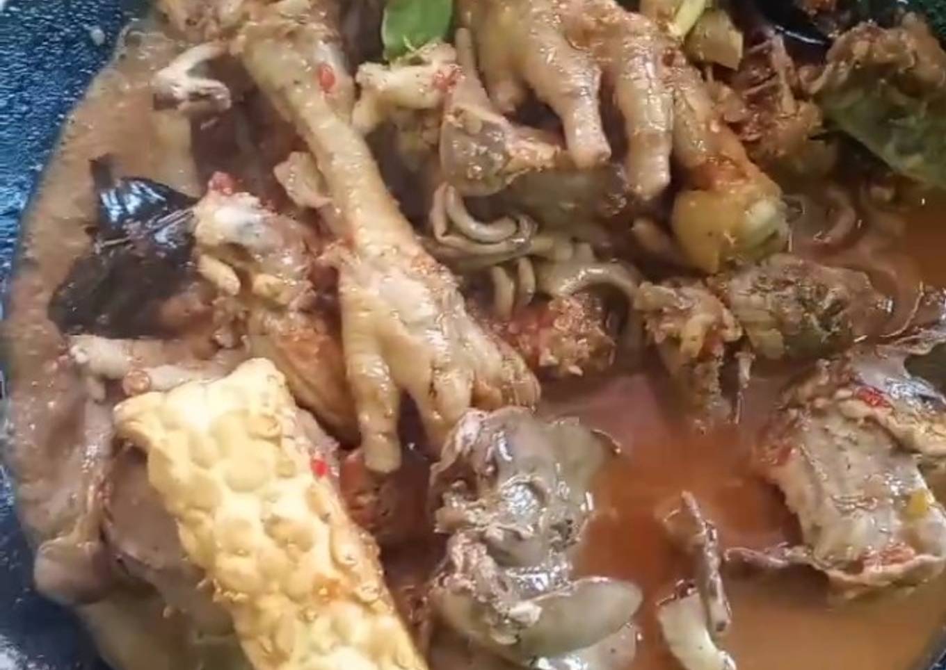 Rica-Rica Balungan ayam