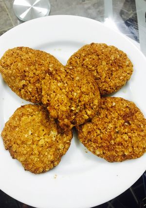 Hình của món Biscuit yến mạch.