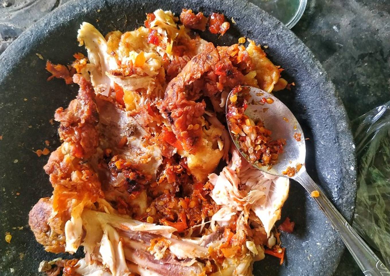 Homemade Ayam Geprek