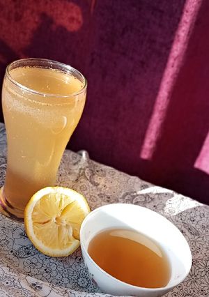 عکسی از دستور شربت آبغوره 🍹