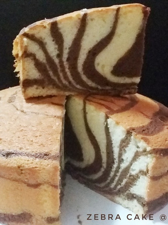 Langkah Mudah untuk Menyiapkan Mocca Zebra Cake Putih Telur Istimewa