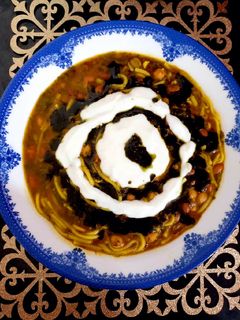 عکسی از دستور آش رشته سریع و ساده