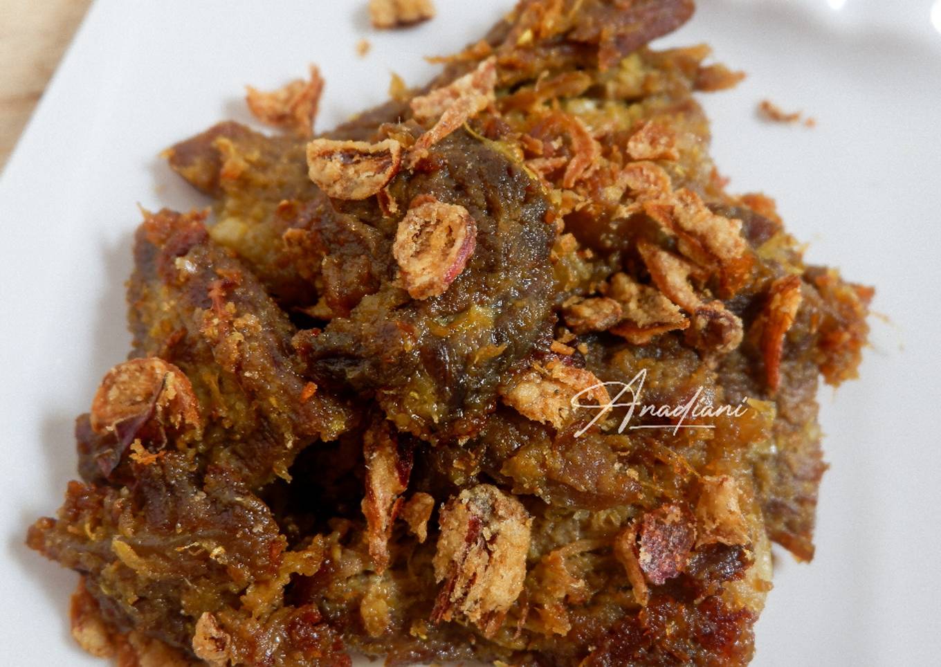 Empal gepuk daging sapi