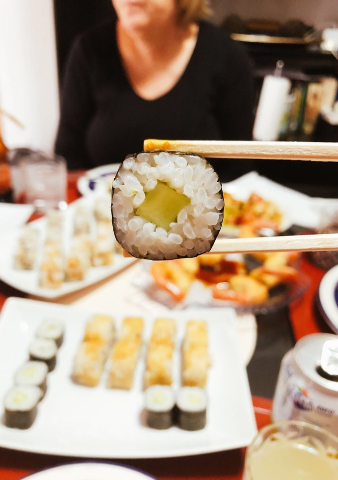 Una foto de SUSHI — maki de pepino