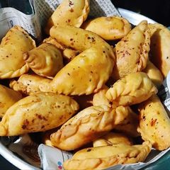 Khoya Gujiya recipe A picture of Khoya Gujiya recipe.