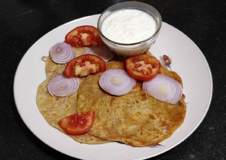 Pickle Spread Chapatti