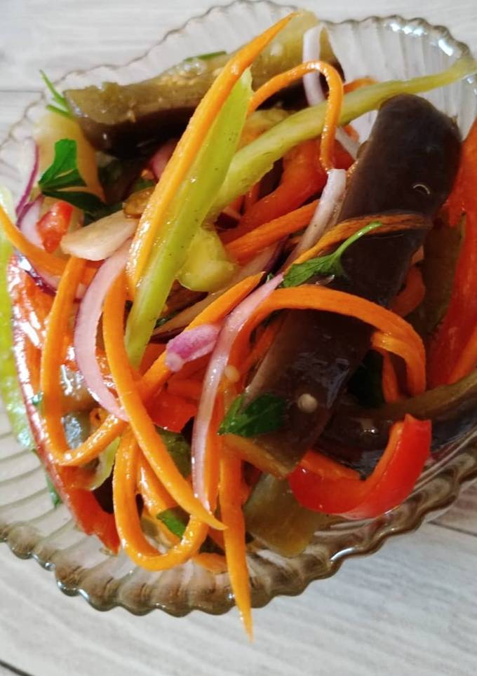 БАКЛАЖАНИ ПО-КОРЕЙСЬКИ