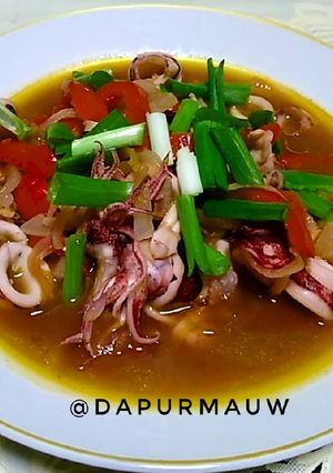 Foto resep Cumi Basah Saus Tiram