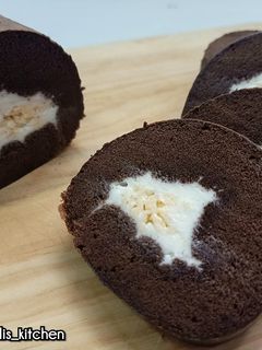 Foto resep Bolu Gulung Coklat Isi Keju