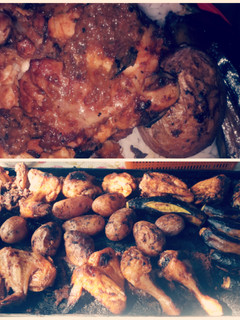 Una foto de Pollo al horno a mi manera (BOLIVIA)