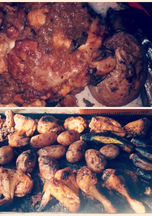 Una foto de Pollo al horno a mi manera (BOLIVIA)