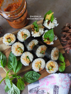 Foto resep Kimbab Nasi Uduk