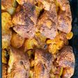 🍟 بطاطا على فرّوج 🍗🍋🌶🍋