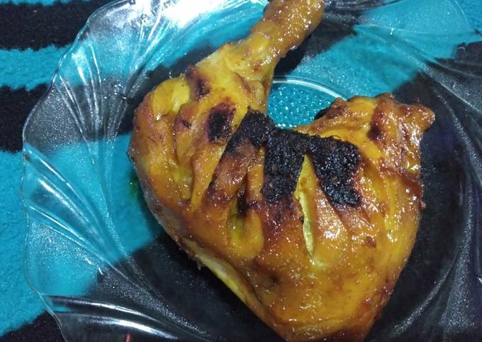 Cara Praktis Memasak Ayam Bakar Teflon Simple, Enak
