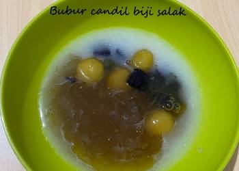 Resep Populer Bubur candil biji salak Ala Warung