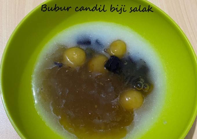 Mudah Banget Masakan Resep Bubur candil biji salak