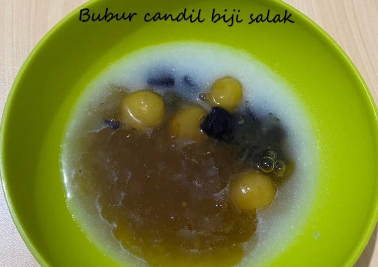 Resep Bubur candil biji salak yang Bikin Ngiler