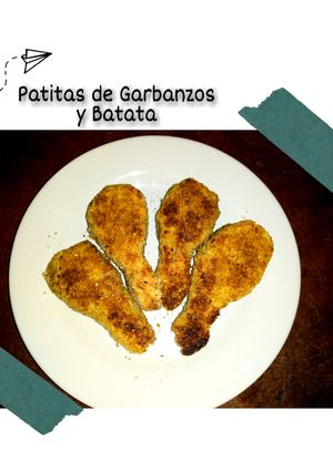 Una foto de Patitas de Garbanzos y Batata