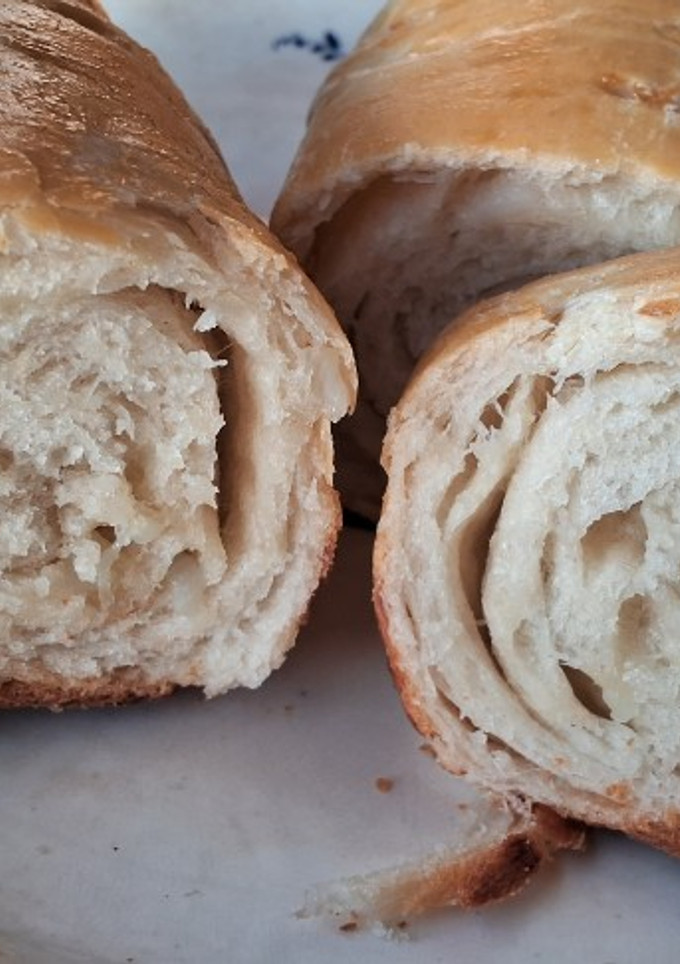 Una foto de Pan de cebolla y ajo