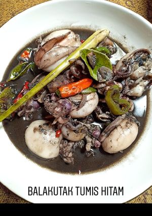 Foto resep Balakutak Tumis Hitam