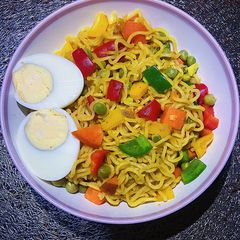 A picture of Vegetable noodles.