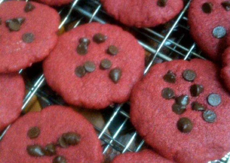 Resep Red Velvet Cookies Anti Gagal