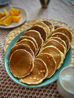 Una foto de Tortitas americanas esponjosas ¡nueva versión Mateo! 👦🏼🥞👌