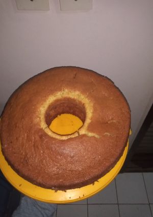 Una foto de Bizcocho de naranja