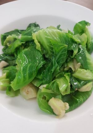 Foto resep Tumis sayur cuciwis / keciwis / siwil / baby kol