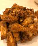 Gà chiên bơ mật ong