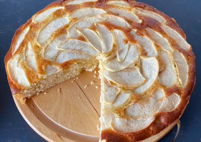 Modo più semplice a Preparare Veloce Torta di mele e yogurt