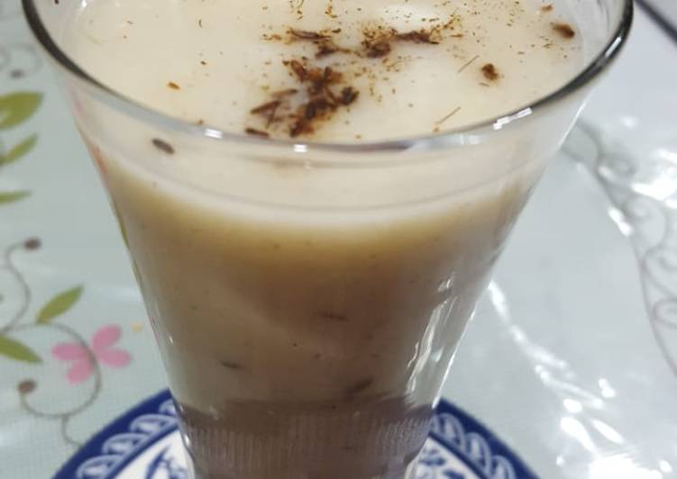 How to Make Any-night-of-the-week Bajra ki raab/pearl millet smoothy