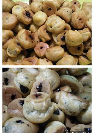 Foto resep 😊😊Sus kering isi coklat😊😊